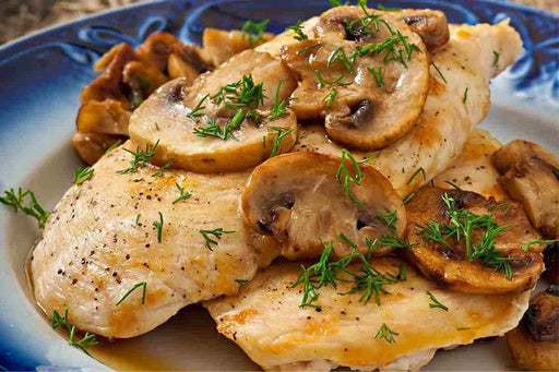 Scaloppine Di Pollo Ai Funghi