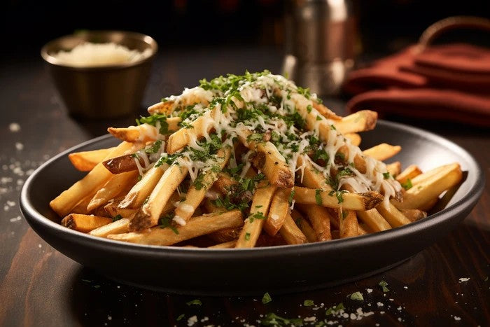 Patate Fritte Al Tantufo E Parmigiano